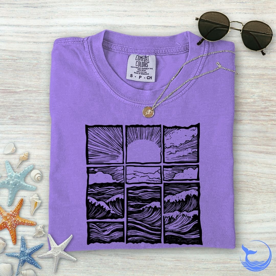 Ocean Sunrise Comfort Colors T-Shirt