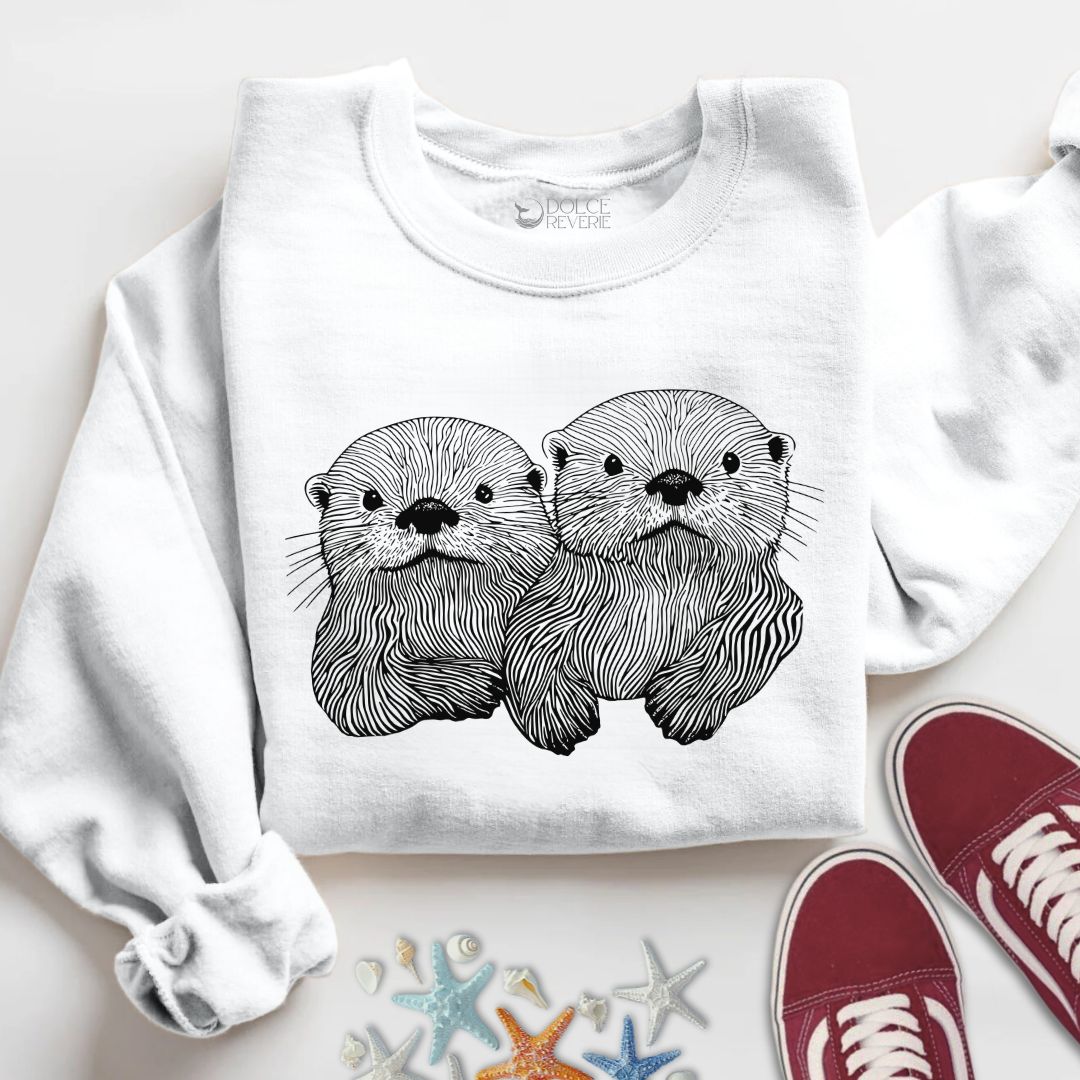 Happy Otters Sweatshirt