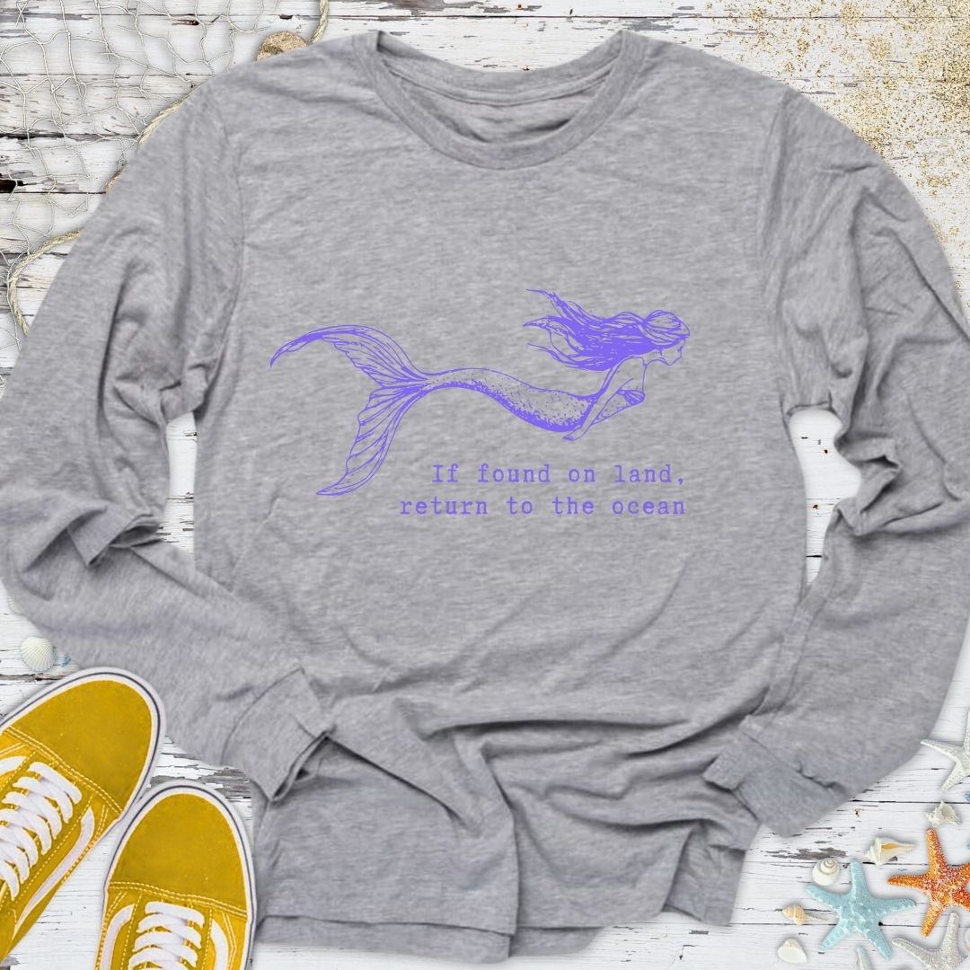 Return to Ocean Mermaid Long Sleeve Tee