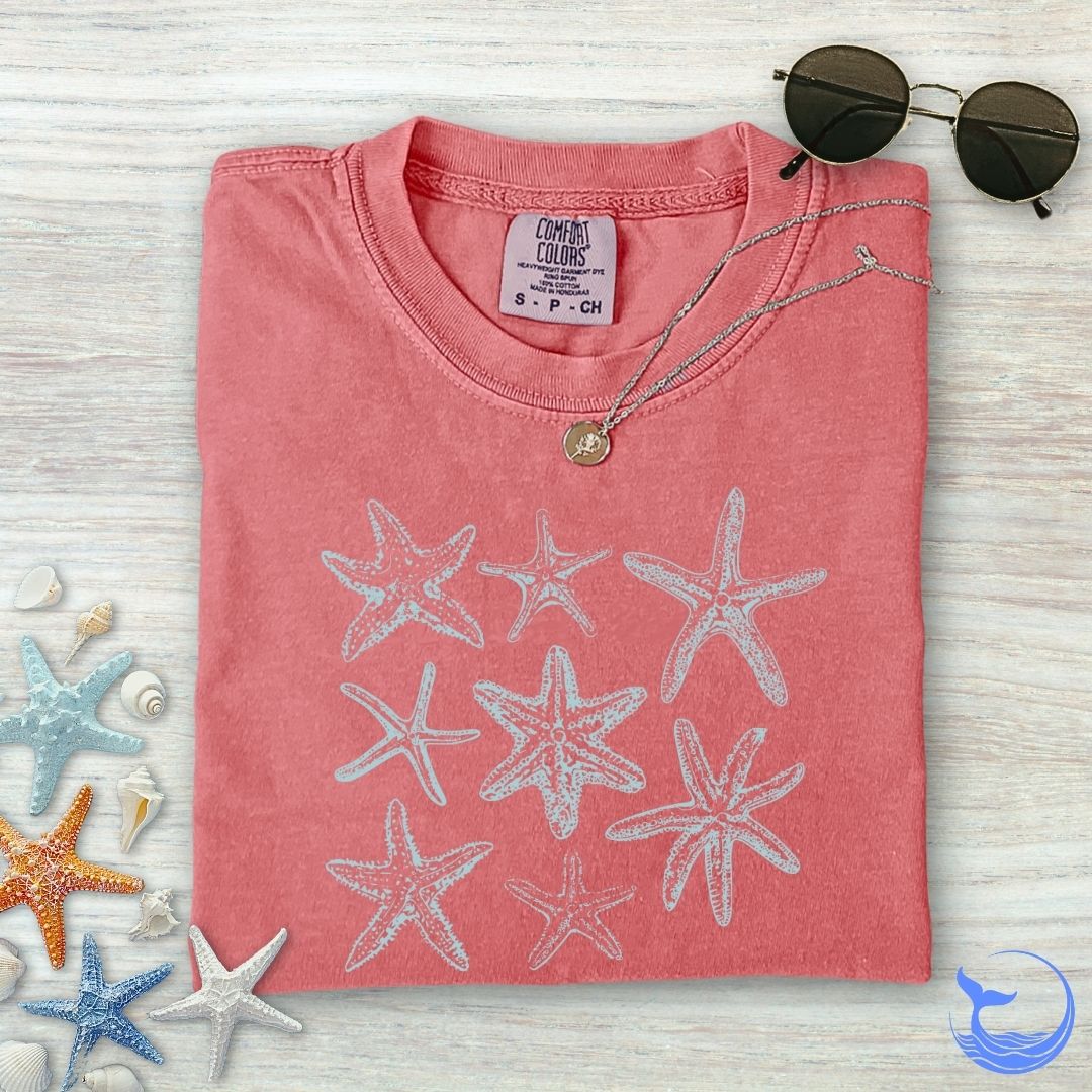 Vintage Starfish Comfort Colors T-Shirt
