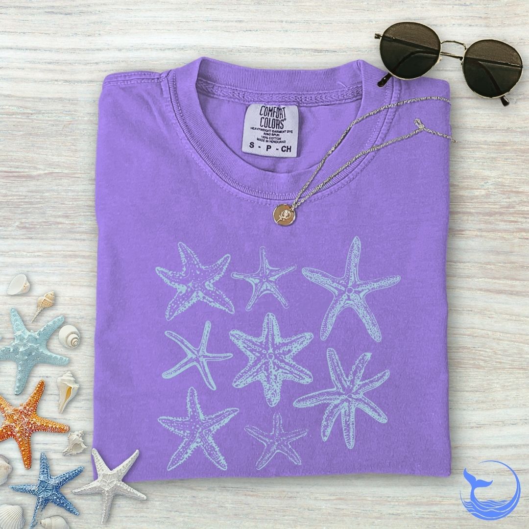 Vintage Starfish Comfort Colors T-Shirt