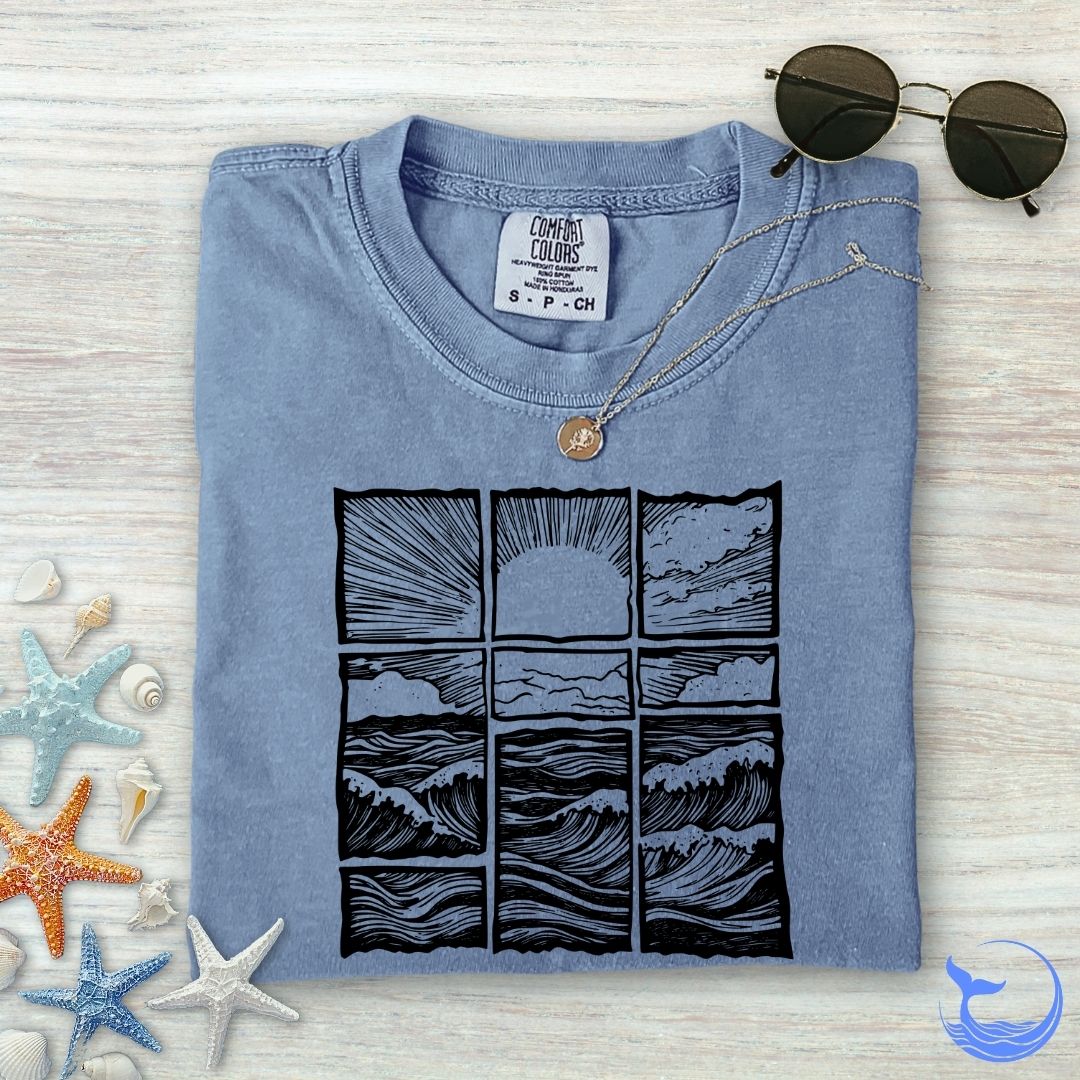 Ocean Sunrise Comfort Colors T-Shirt