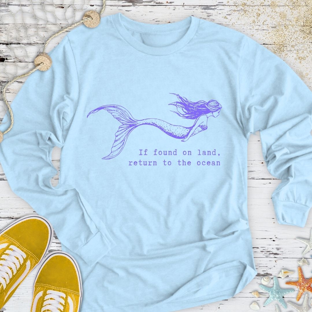 Return to Ocean Mermaid Long Sleeve Tee