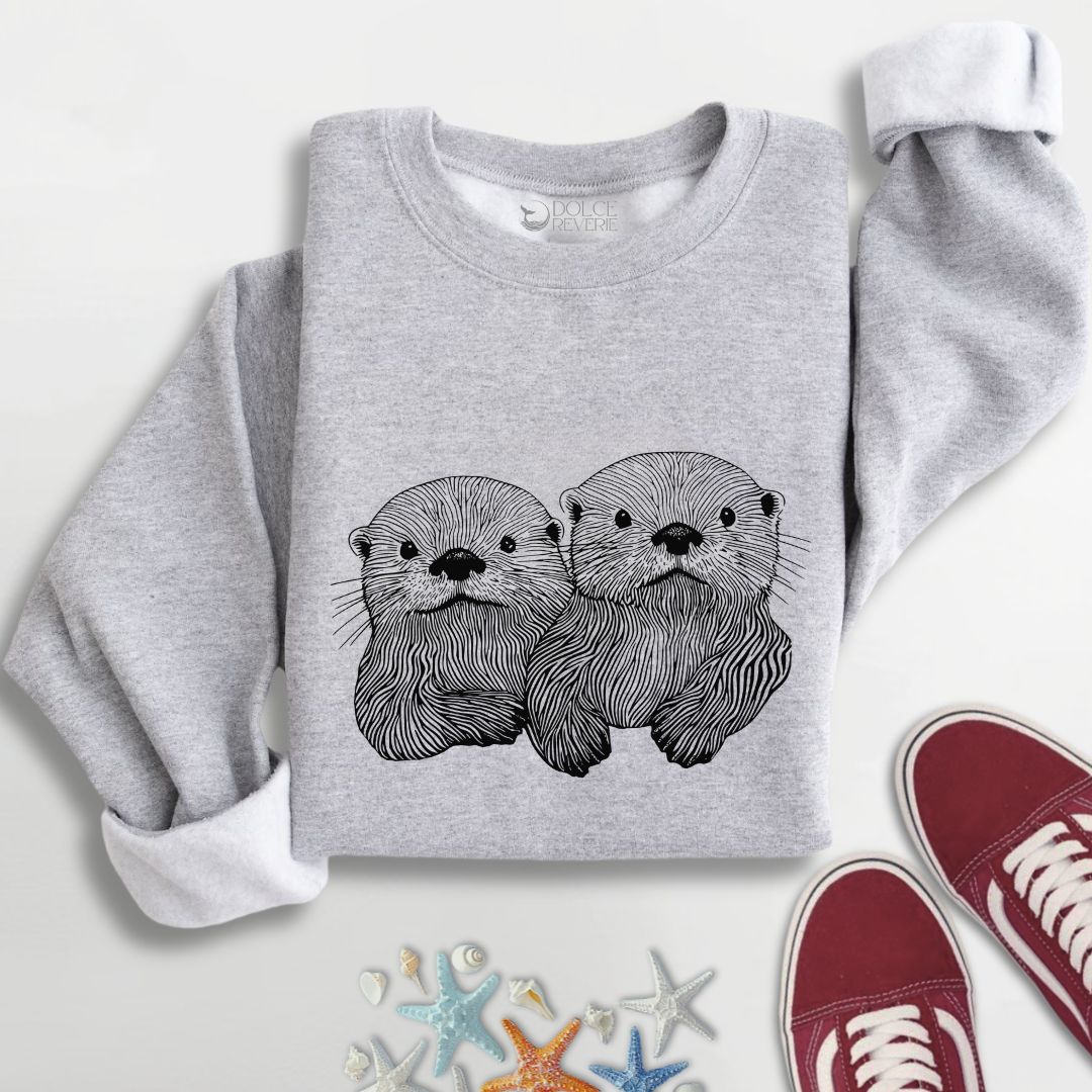 Happy Otters Sweatshirt