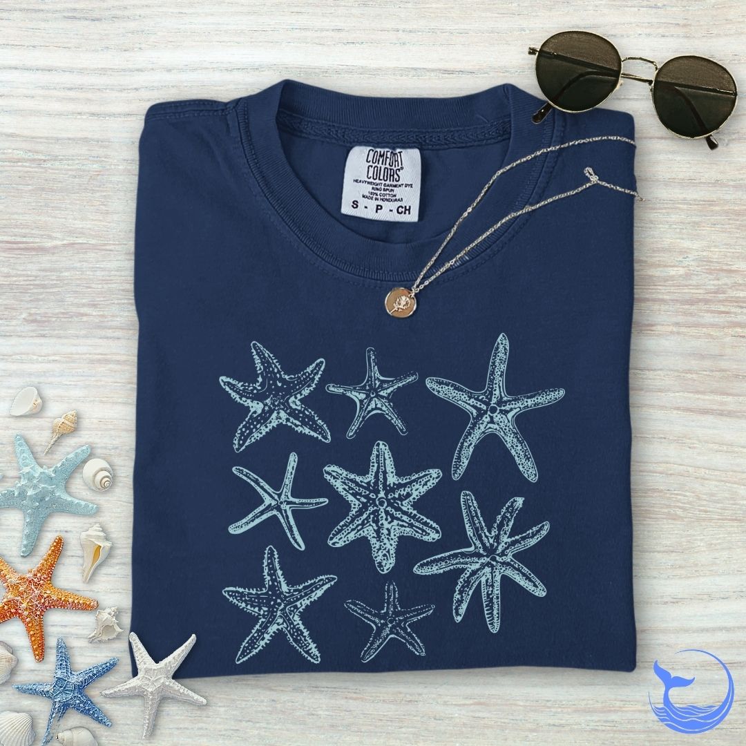 Vintage Starfish Comfort Colors T-Shirt