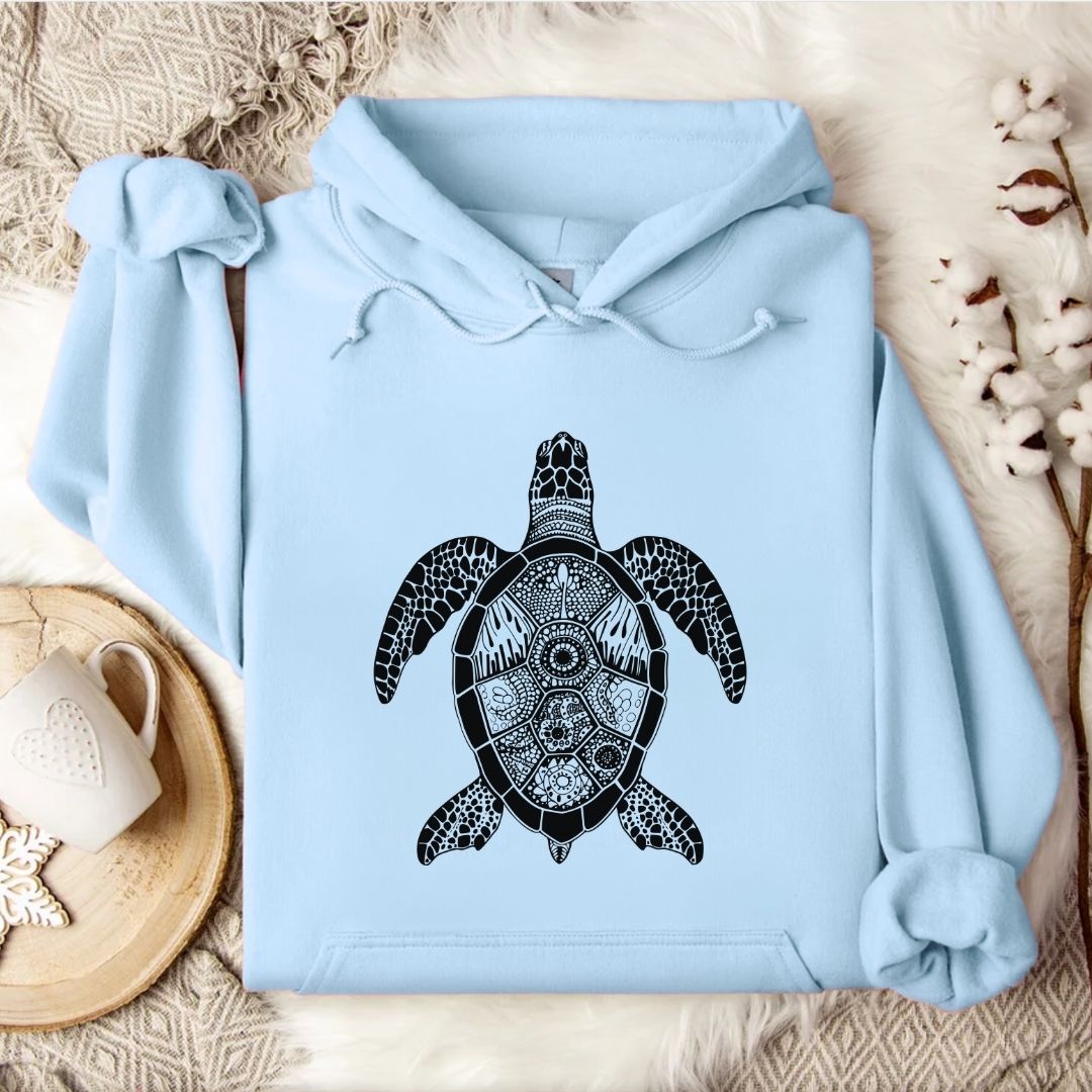 Zentangle Turtle Hoodie
