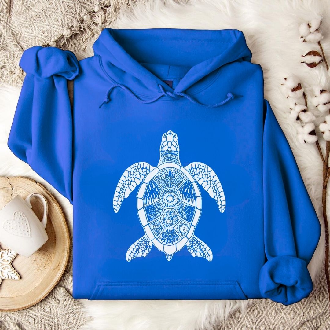 Zentangle Turtle Hoodie