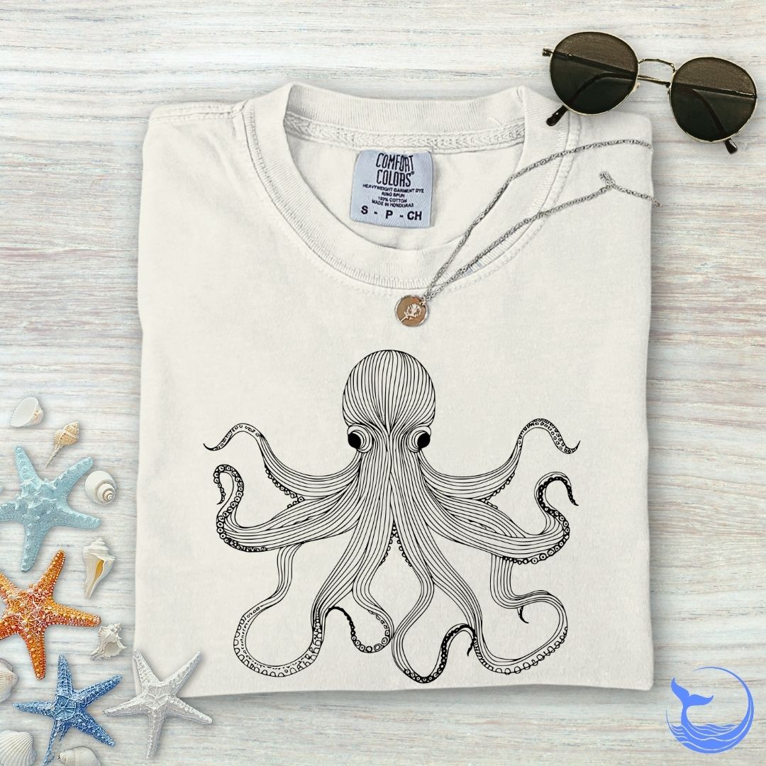 Octopus Comfort Colors T-Shirt