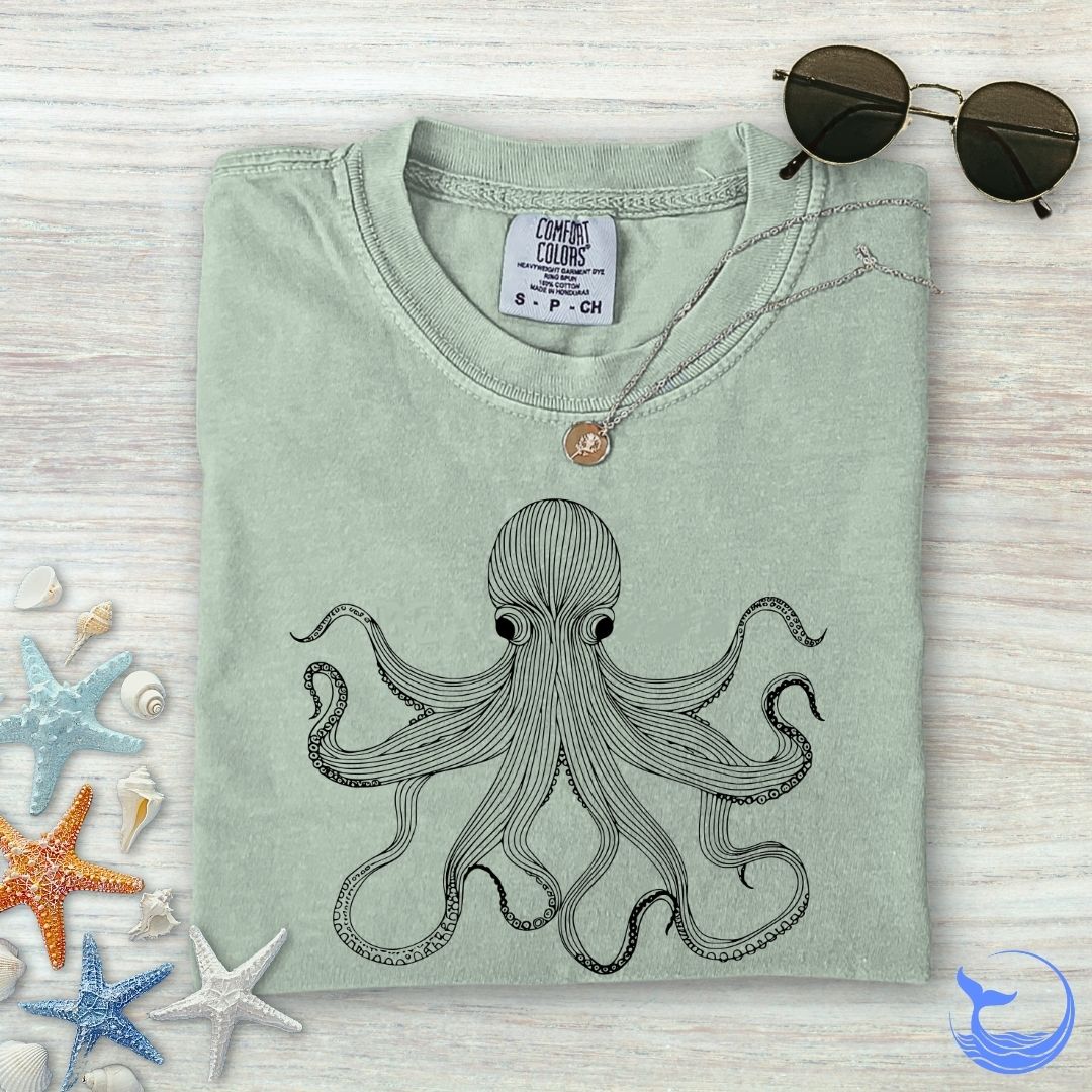 Octopus Comfort Colors T-Shirt