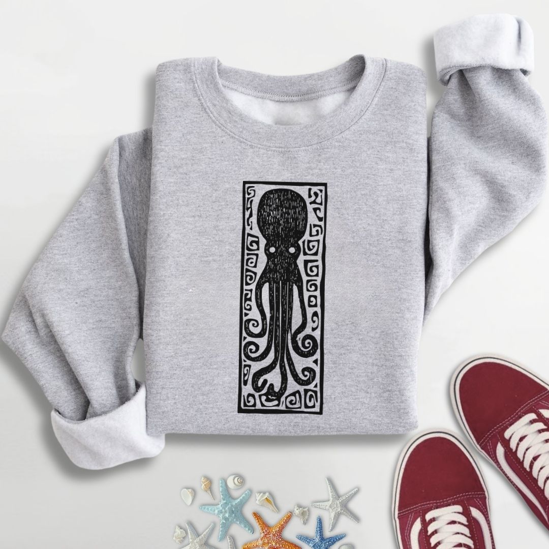 Prehistoric Octopus Sweatshirt