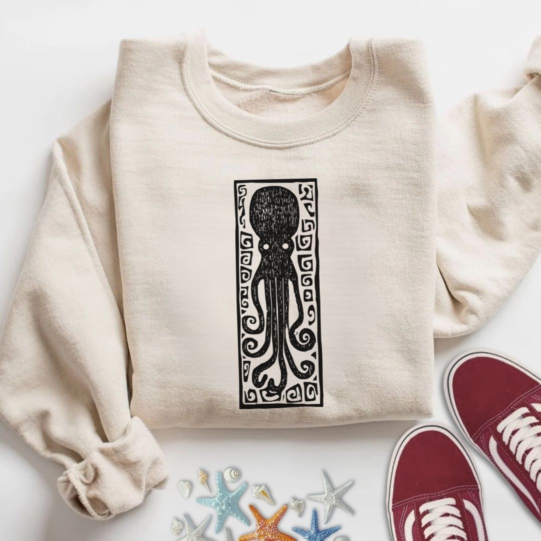 Prehistoric Octopus Sweatshirt