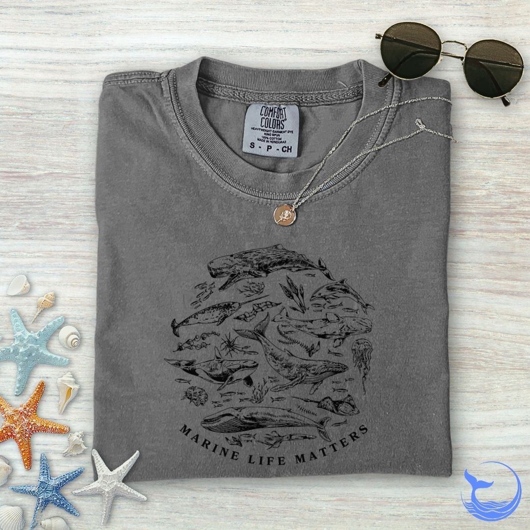 Marine Life Matters Comfort Colors T-Shirt