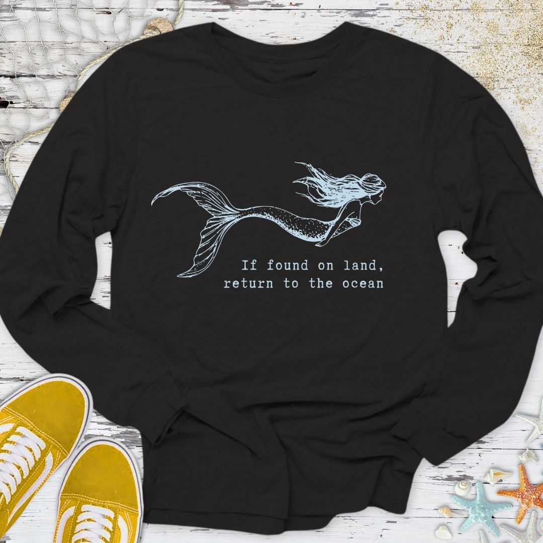 Return to Ocean Mermaid Long Sleeve Tee