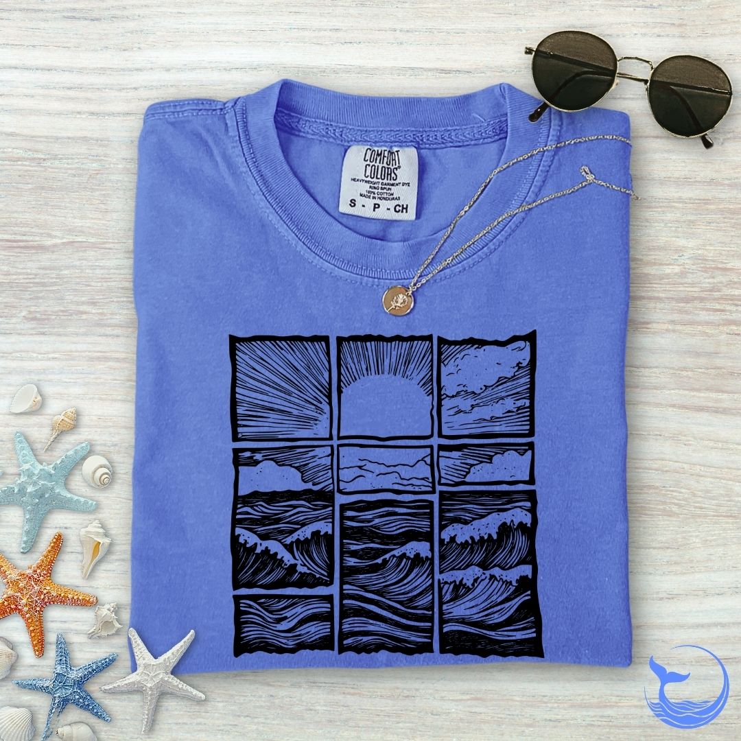 Ocean Sunrise Comfort Colors T-Shirt