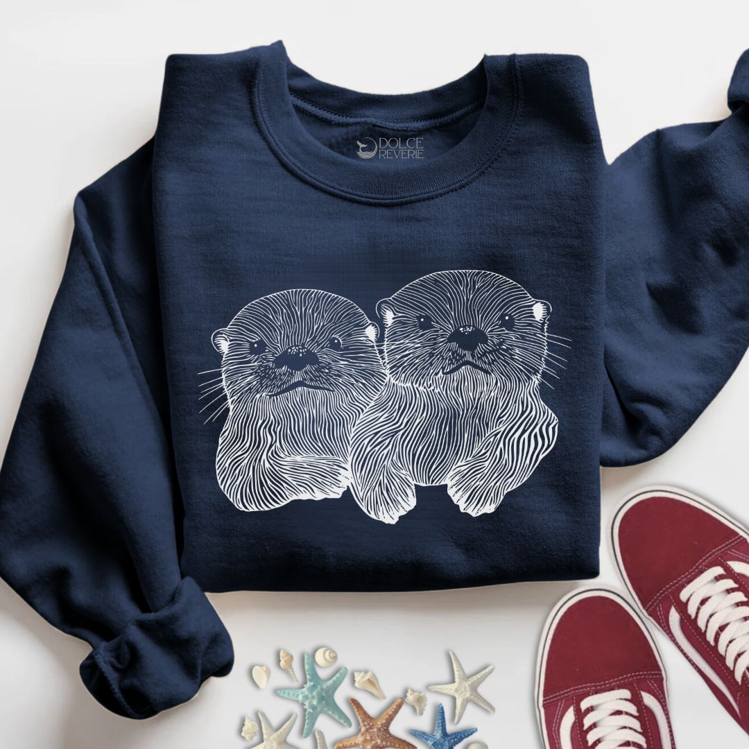 Happy Otters Sweatshirt