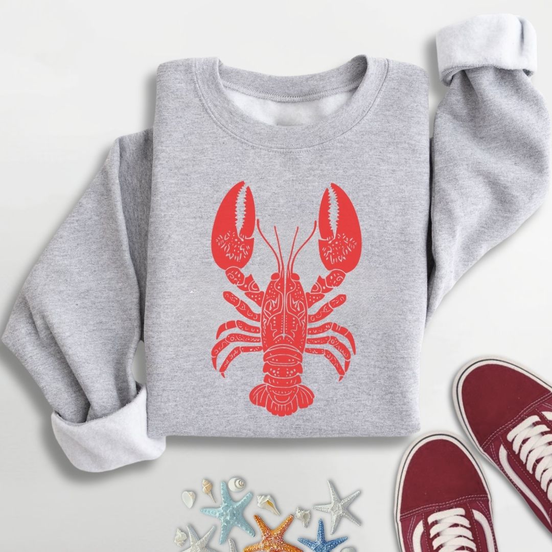 Tribal Lobster Sweatshirt