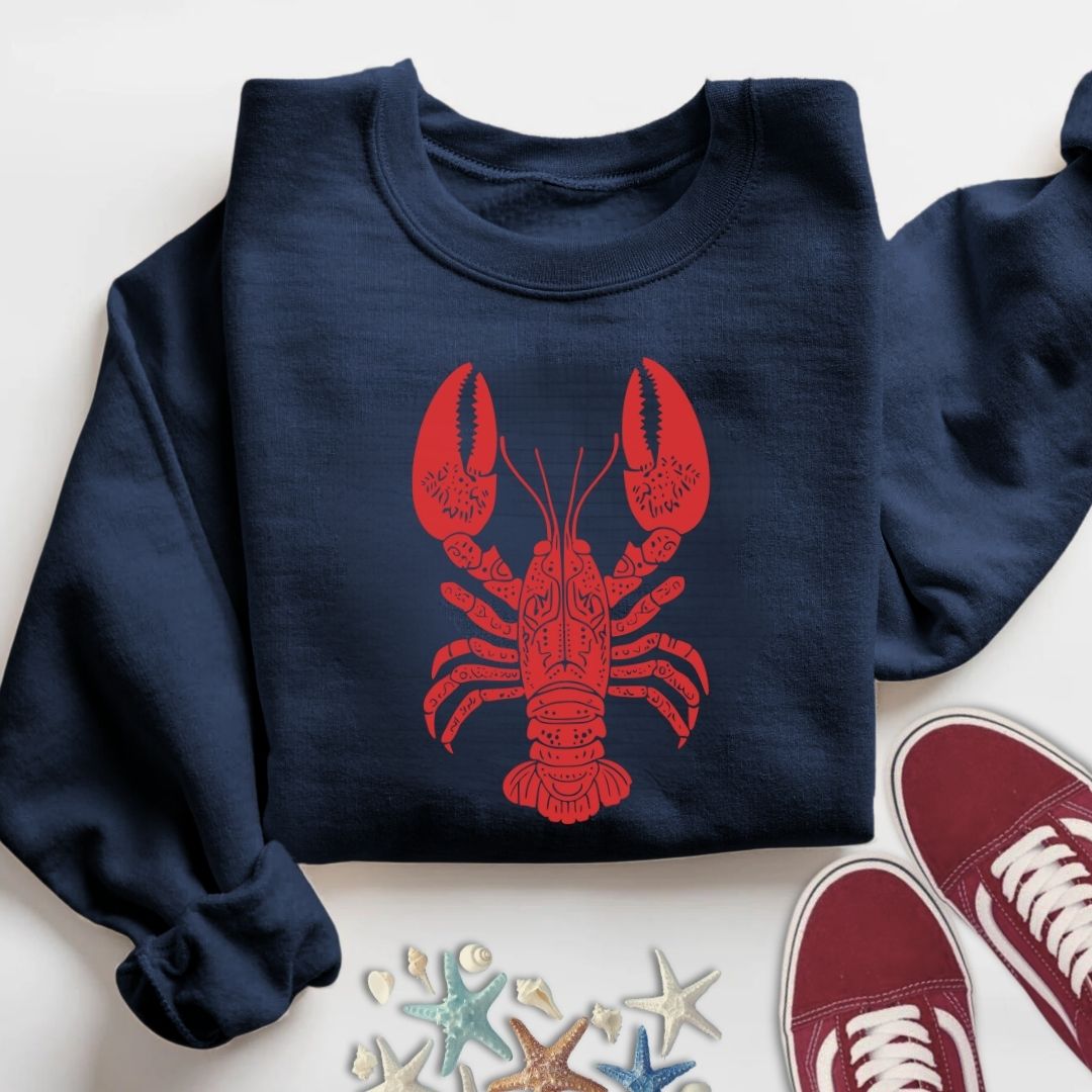 Tribal Lobster Sweatshirt
