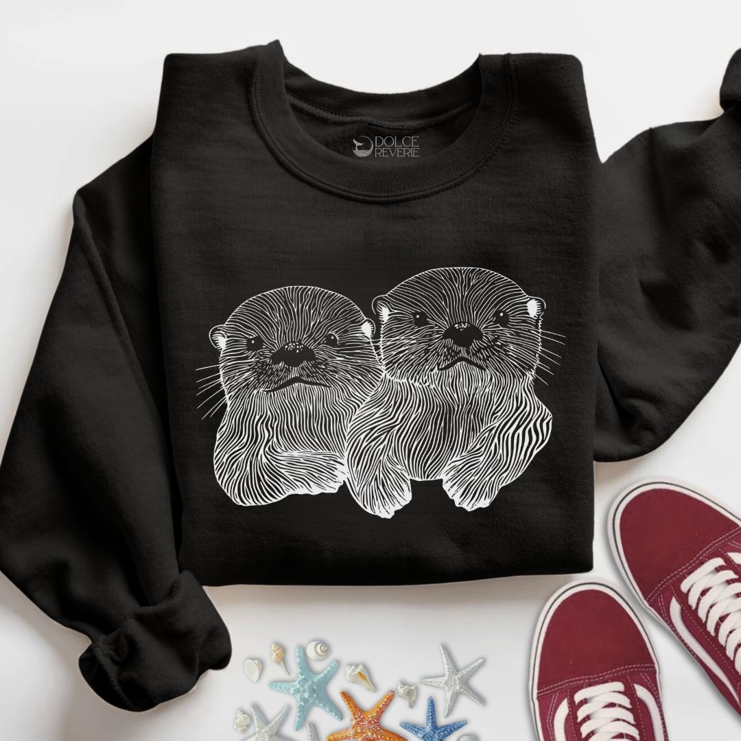 Happy Otters Sweatshirt