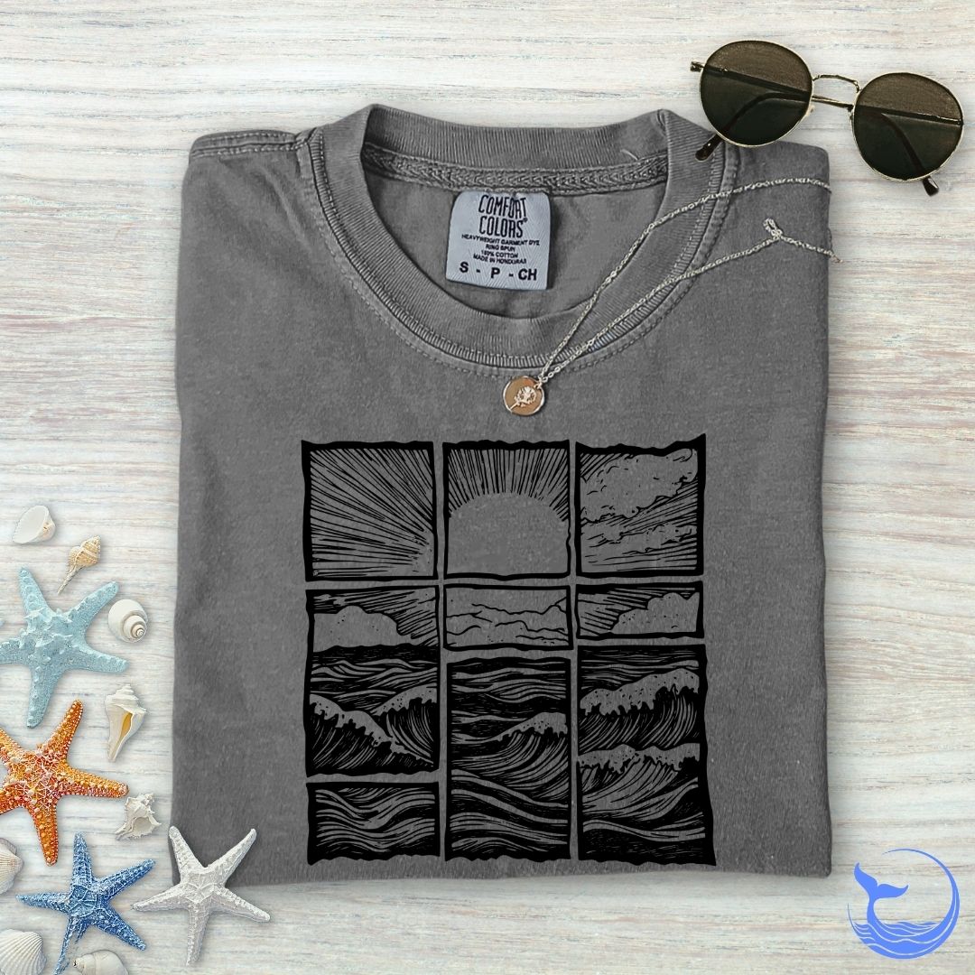 Ocean Sunrise Comfort Colors T-Shirt