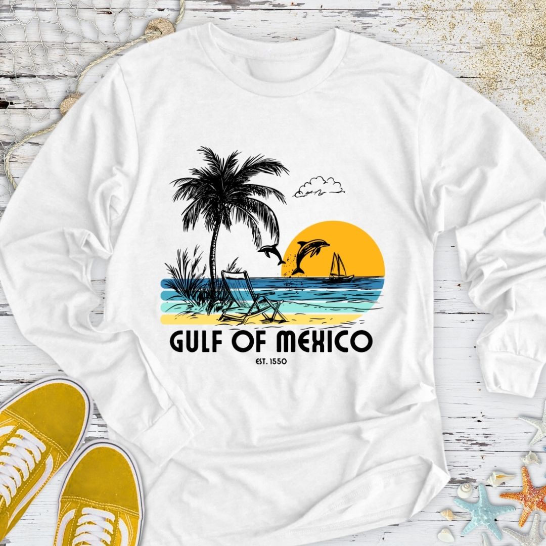 Gulf Of Mexico Long Sleeve Tee