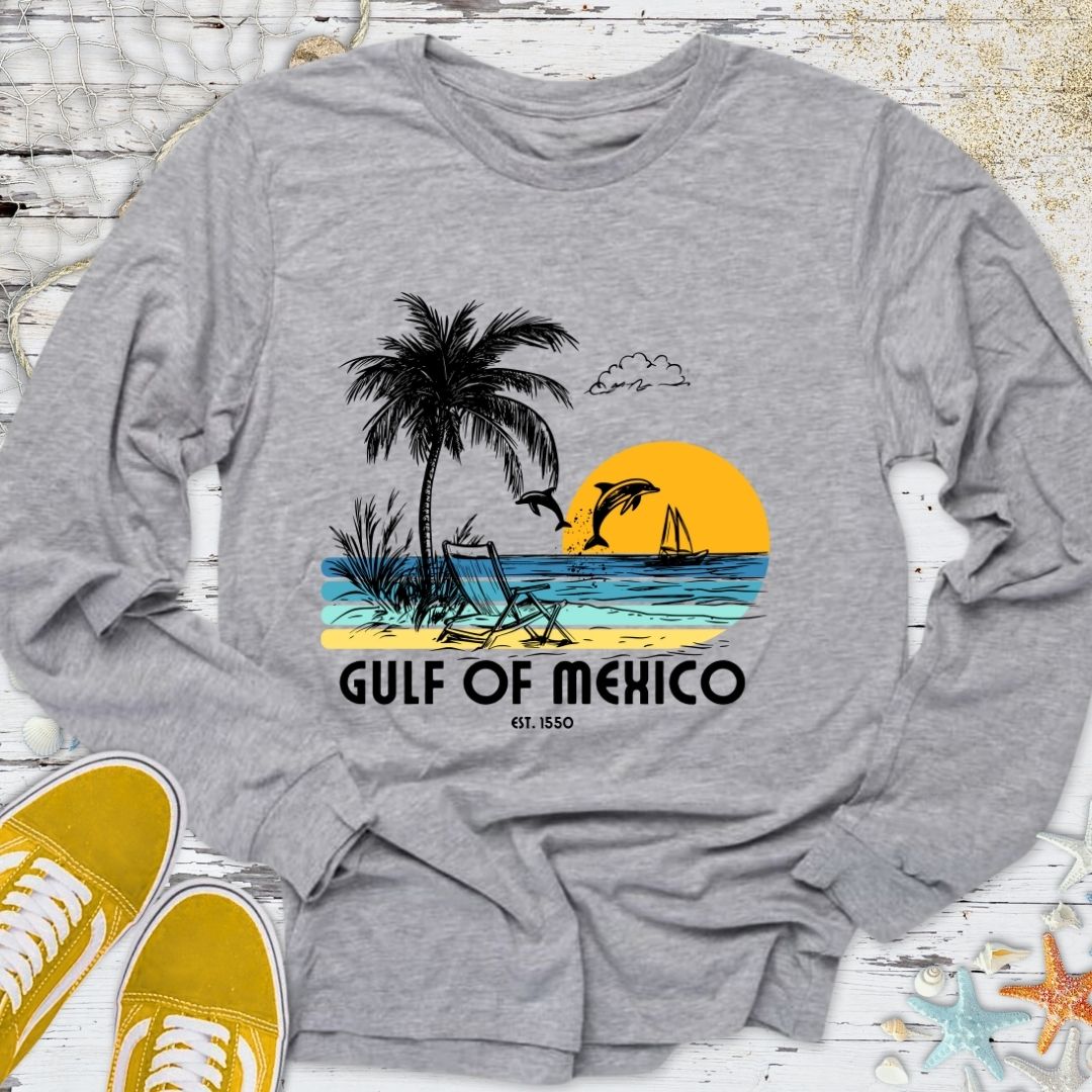 Gulf Of Mexico Long Sleeve Tee