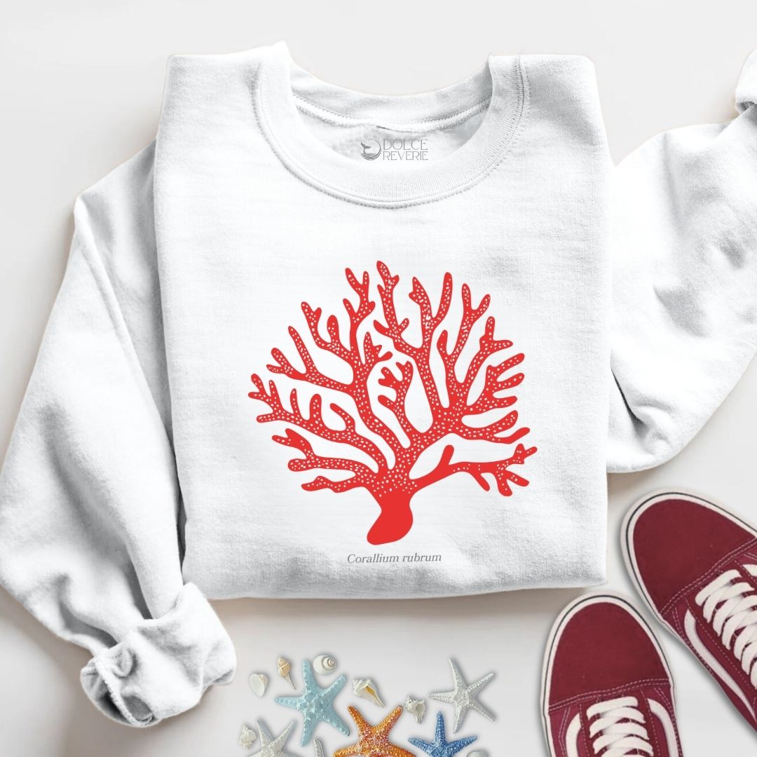 Red Coral Sweatshirt
