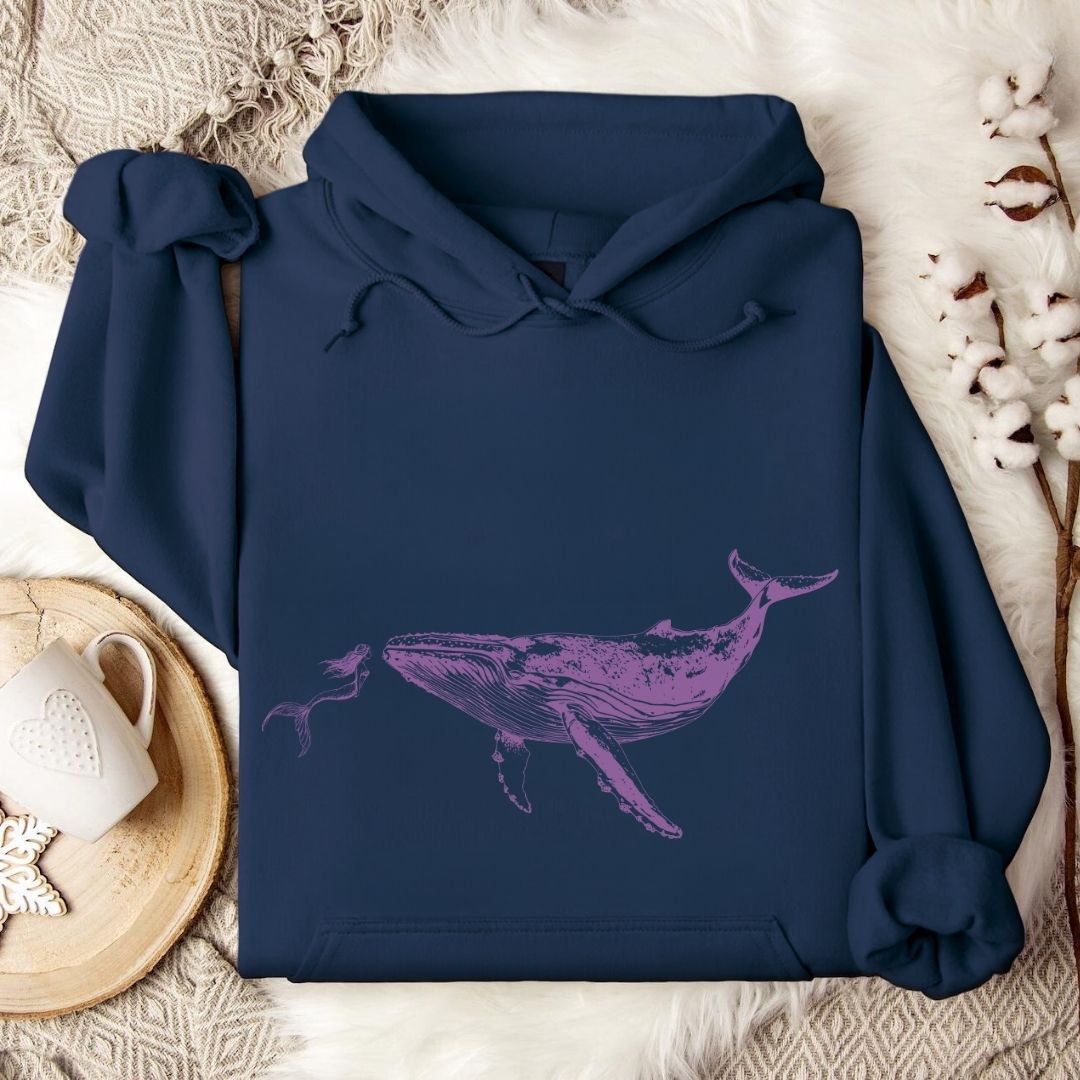 Mermaid & Whale Hoodie