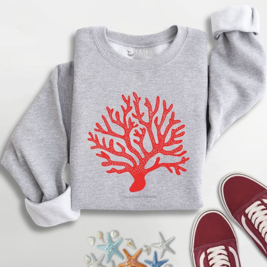 Red Coral Sweatshirt