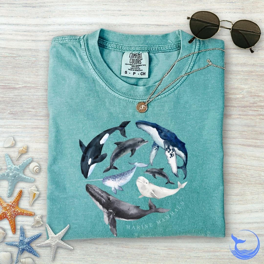 Marine Mammals Comfort Colors T-Shirt