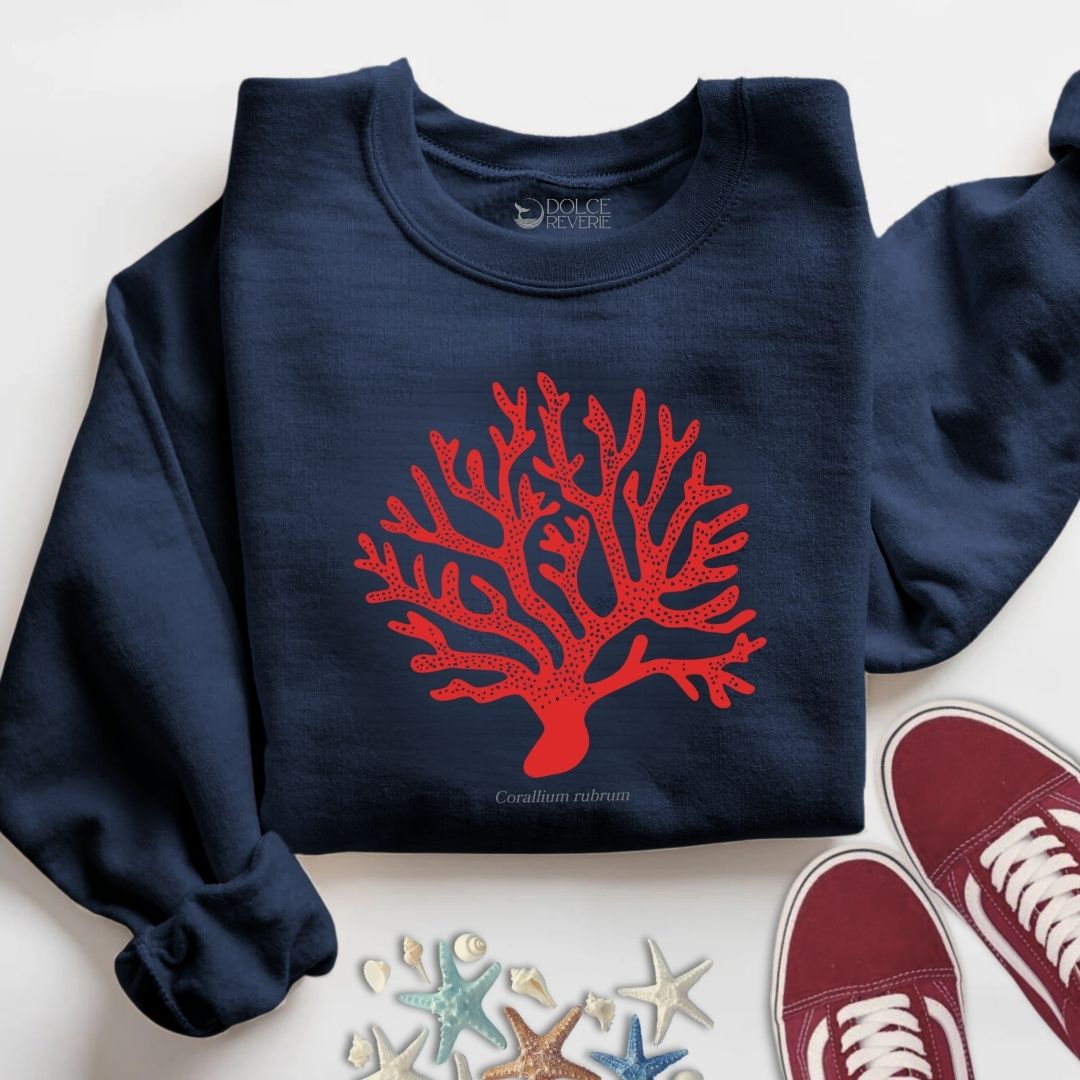 Red Coral Sweatshirt