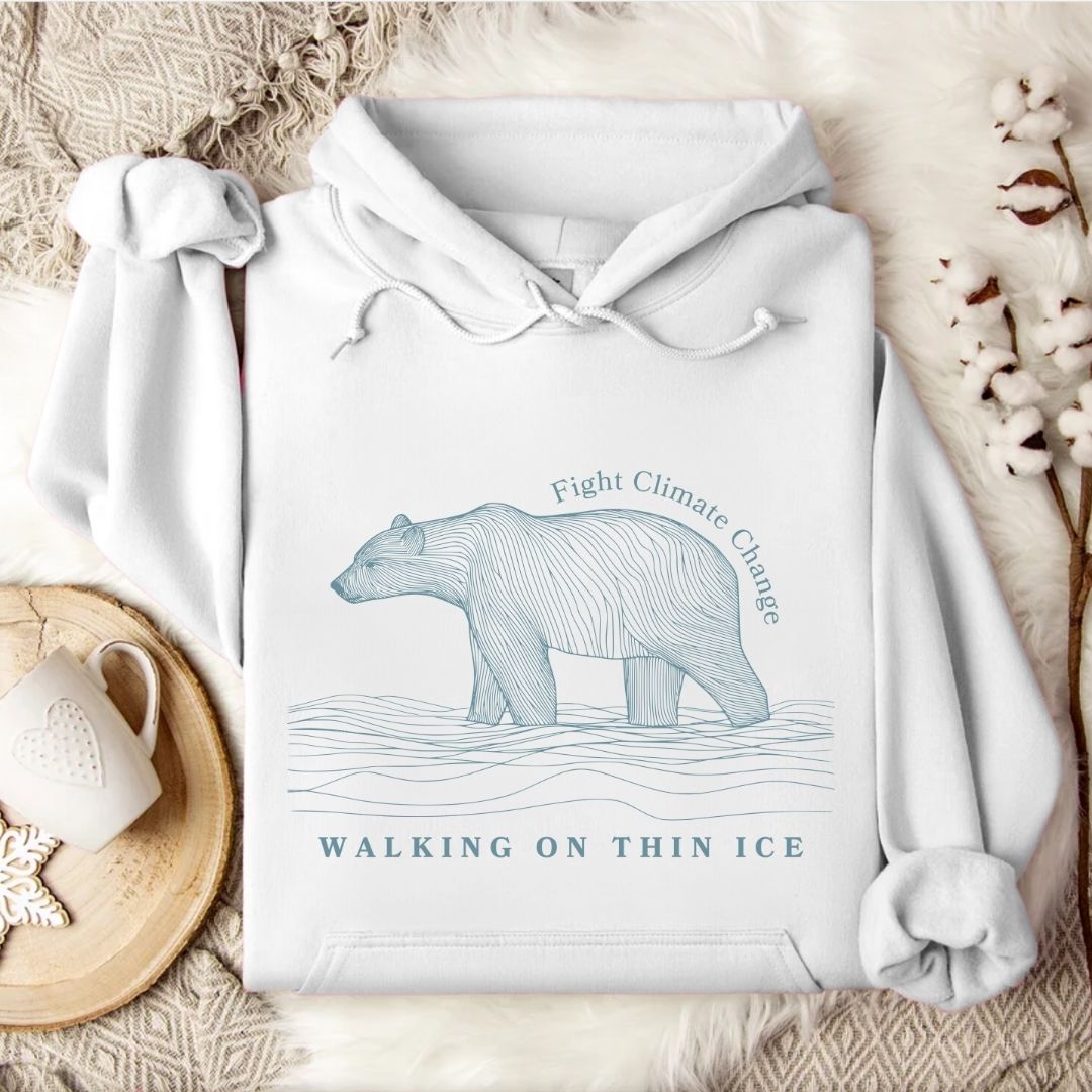 Walking On Thin Ice Hoodie