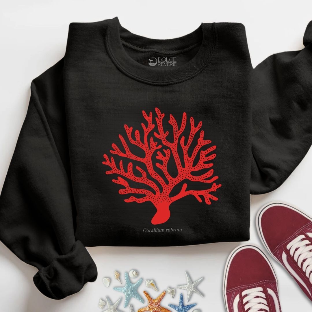 Red Coral Sweatshirt