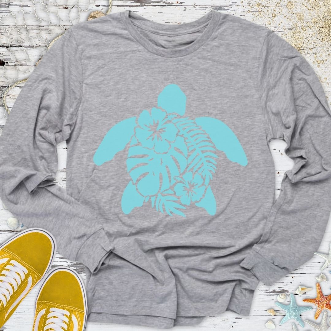 Plant Turtle Long Sleeve Tee