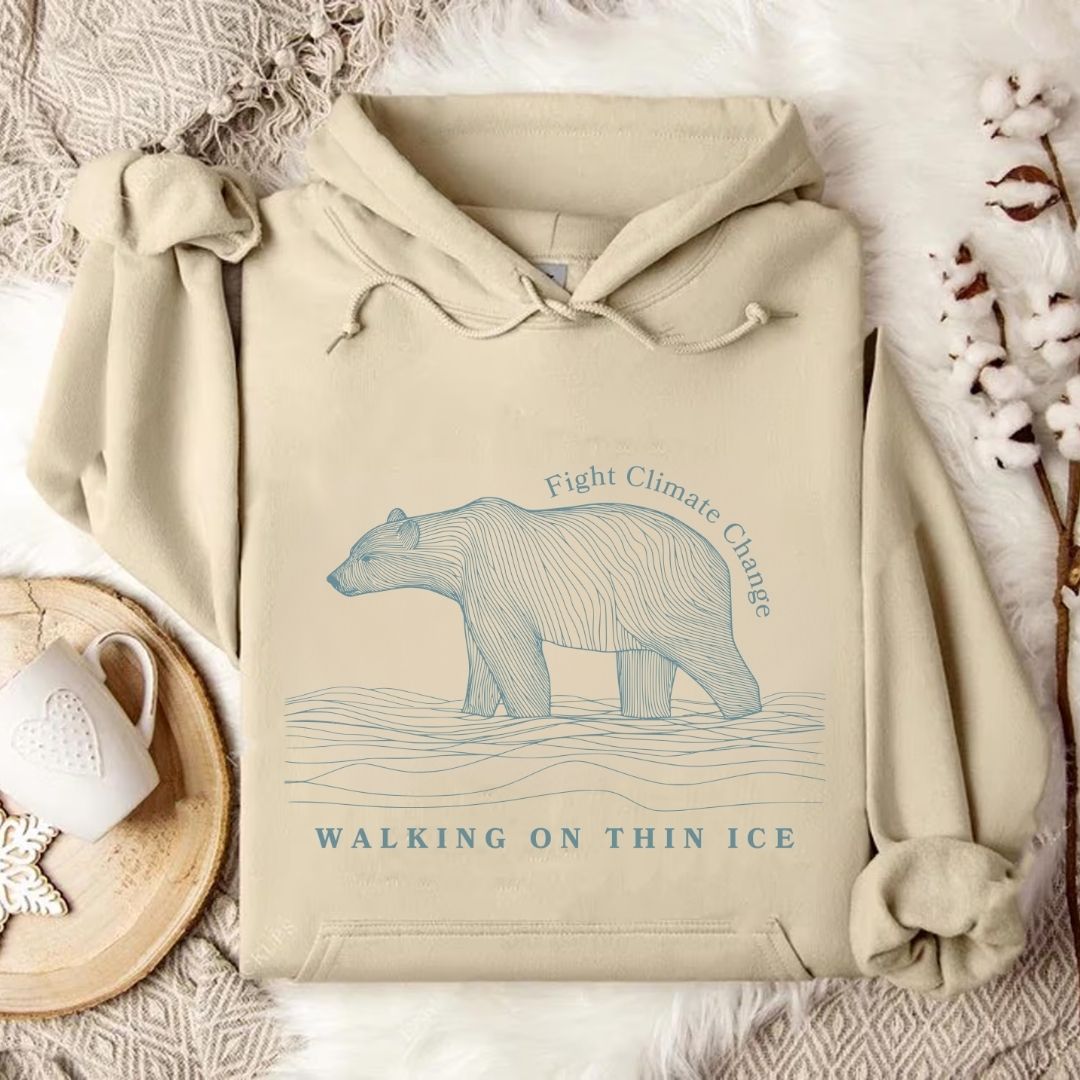 Walking On Thin Ice Hoodie
