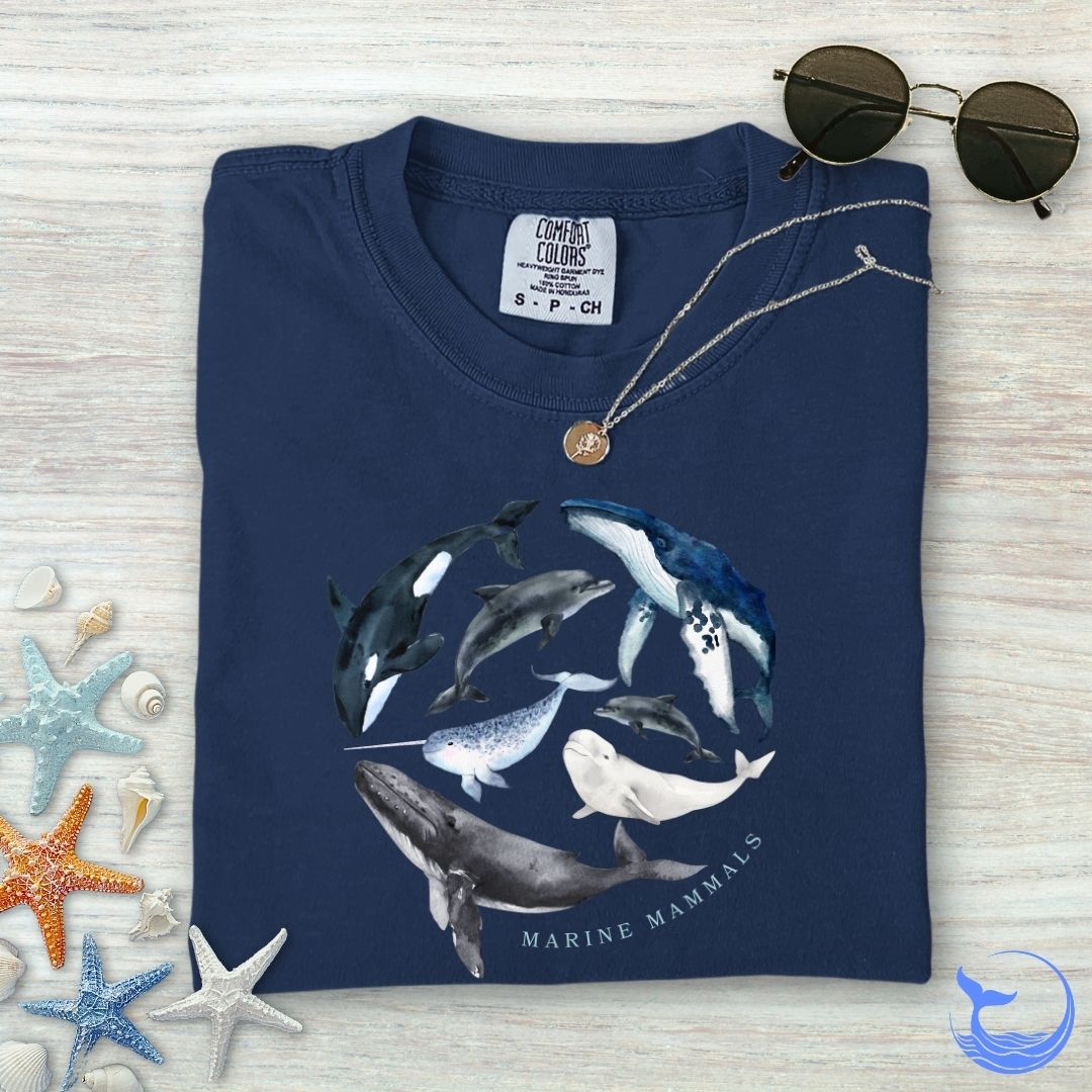 Marine Mammals Comfort Colors T-Shirt