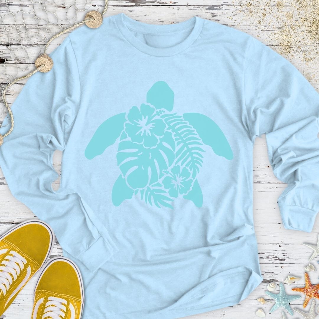 Plant Turtle Long Sleeve Tee