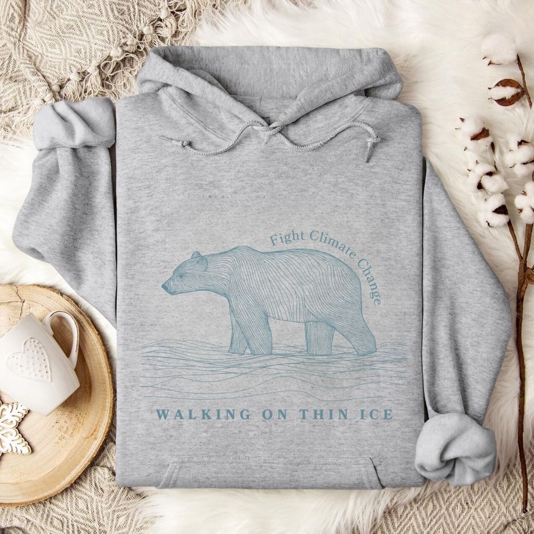 Walking On Thin Ice Hoodie