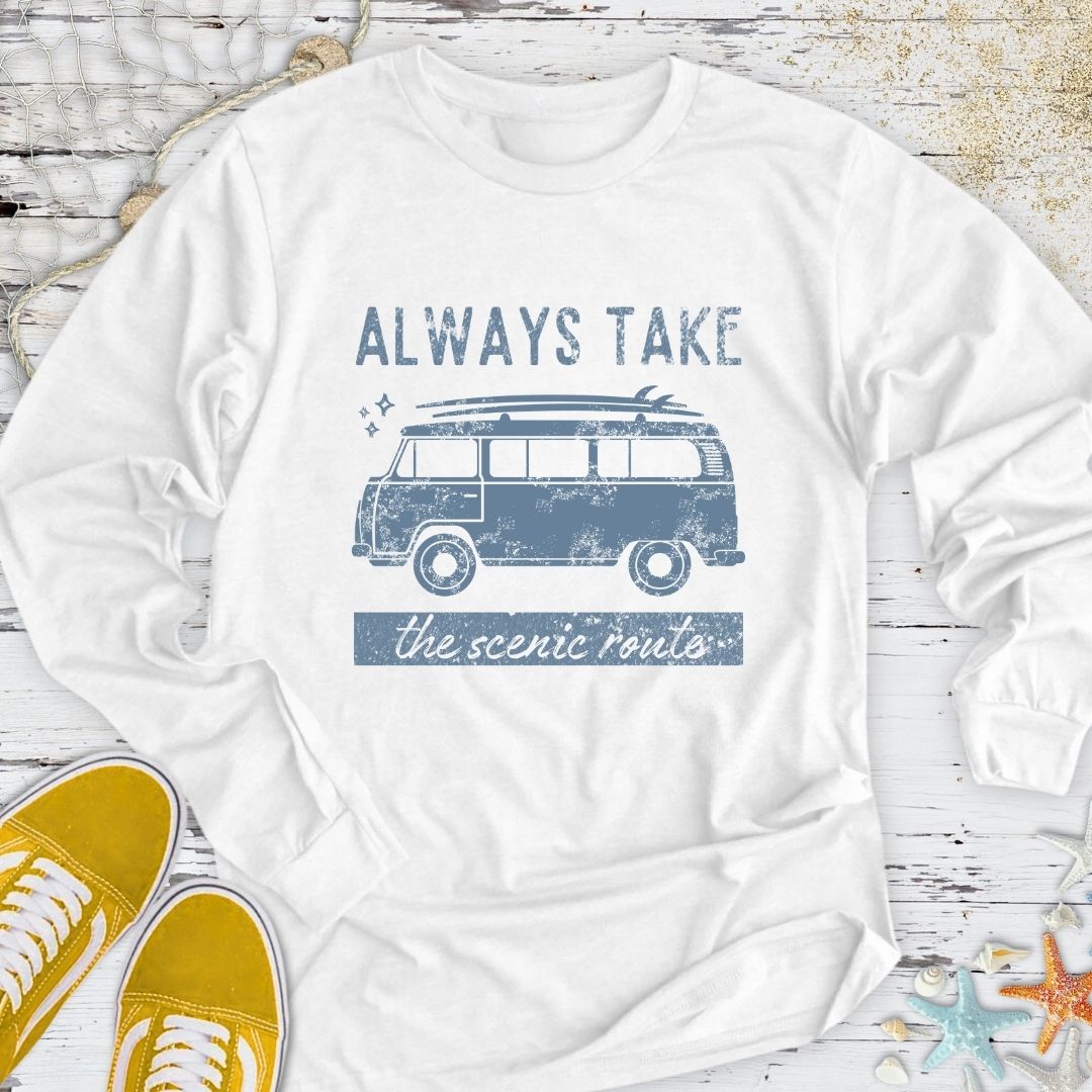 Scenic Route Long Sleeve Tee