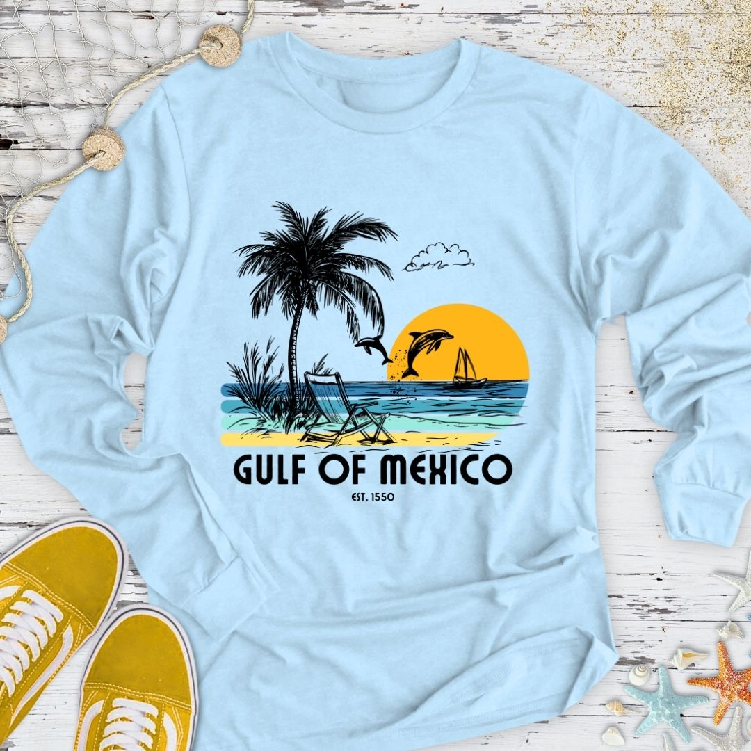 Gulf Of Mexico Long Sleeve Tee