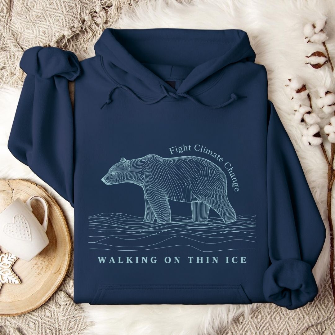 Walking On Thin Ice Hoodie
