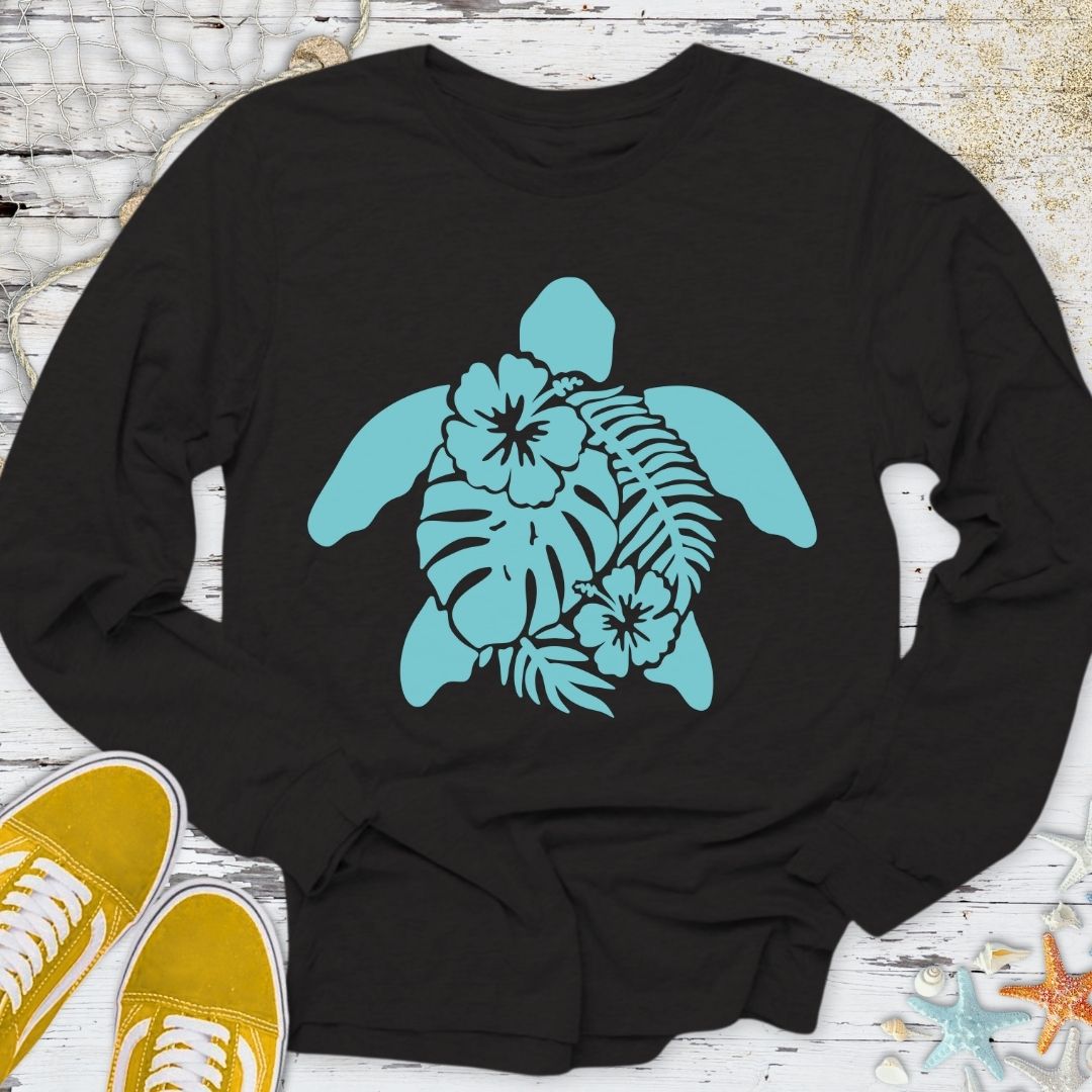 Plant Turtle Long Sleeve Tee
