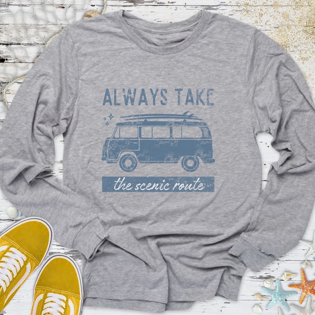 Scenic Route Long Sleeve Tee