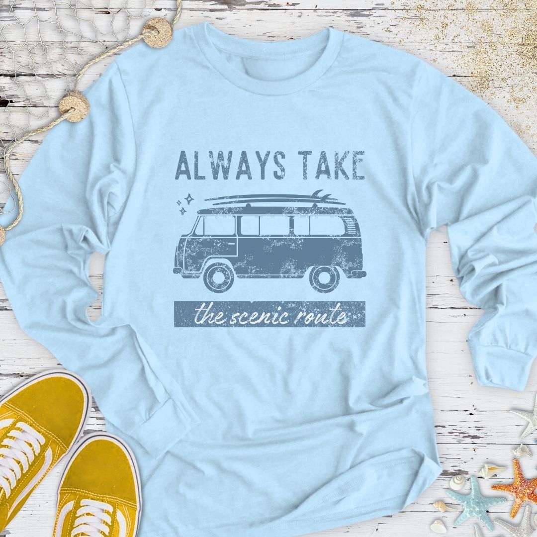 Scenic Route Long Sleeve Tee