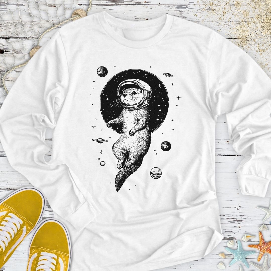 Otter Space Long Sleeve Tee