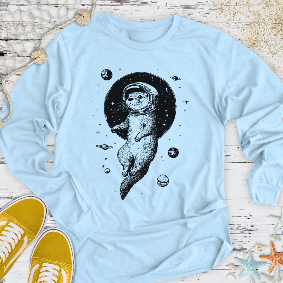 Otter Space Long Sleeve Tee