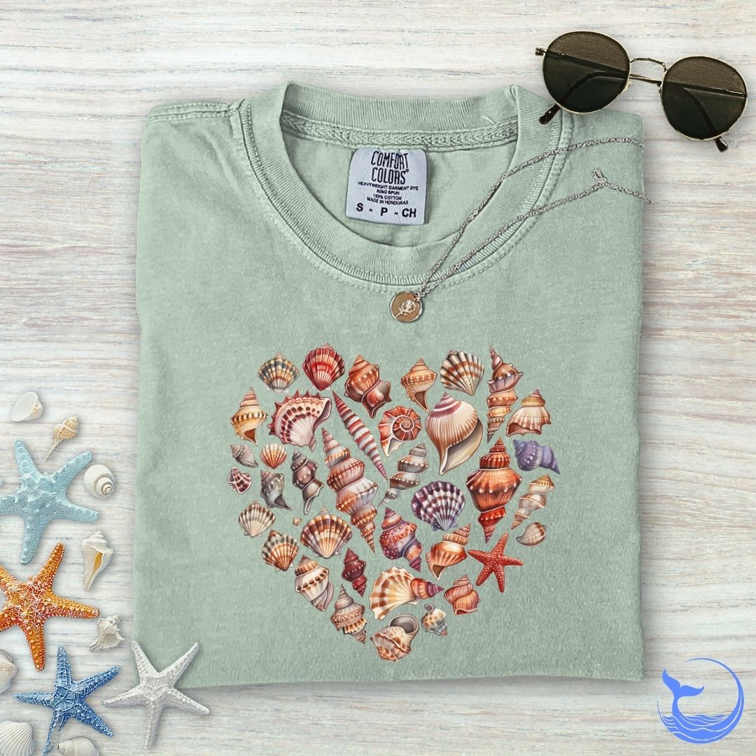 Heart Of Shells Comfort Colors T-Shirt