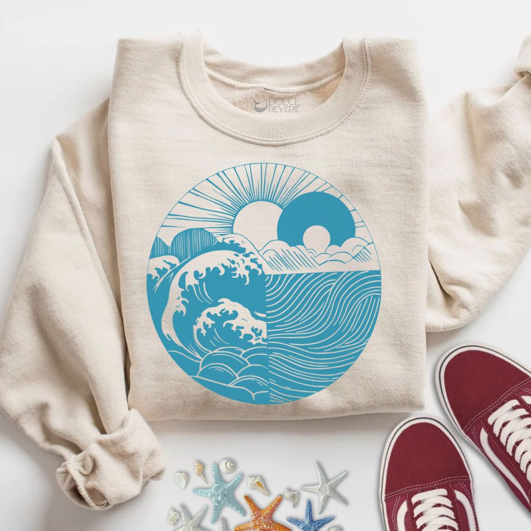 Sun and Sea Harmony Sweatshirt