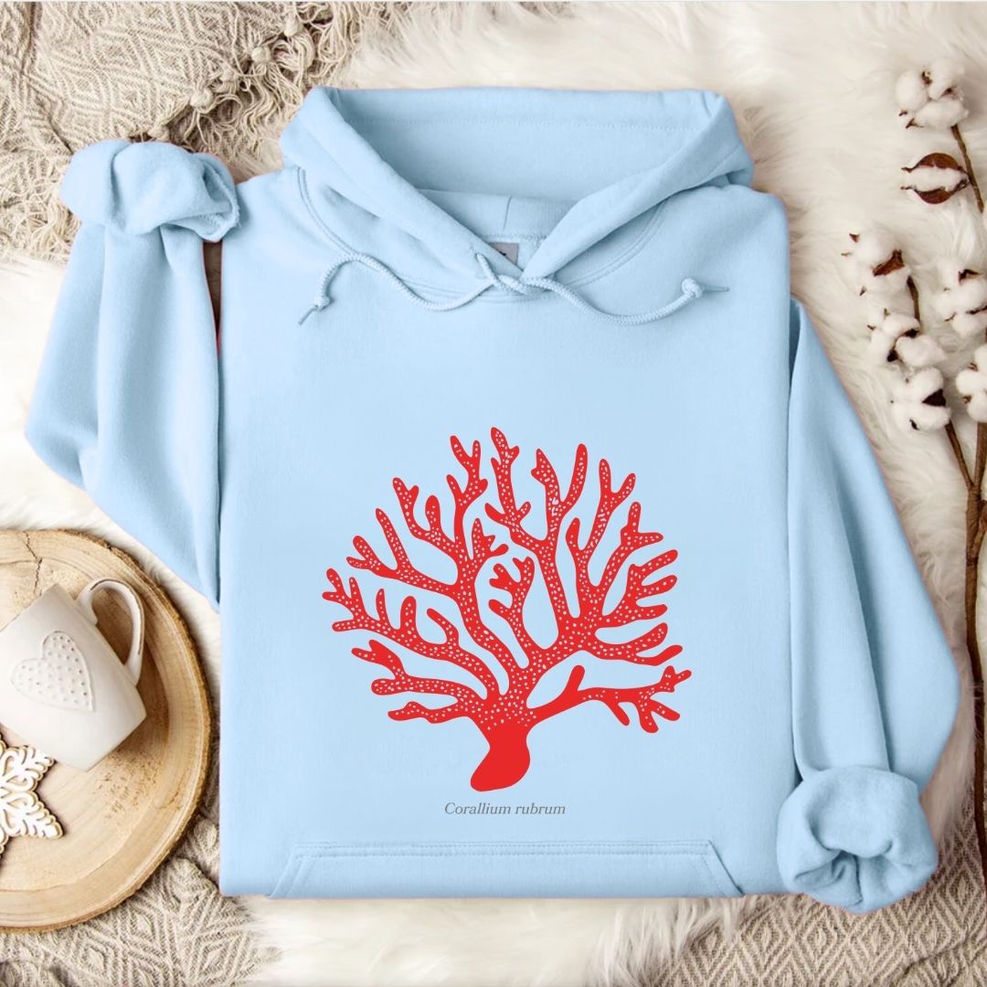 Red Coral Hoodie