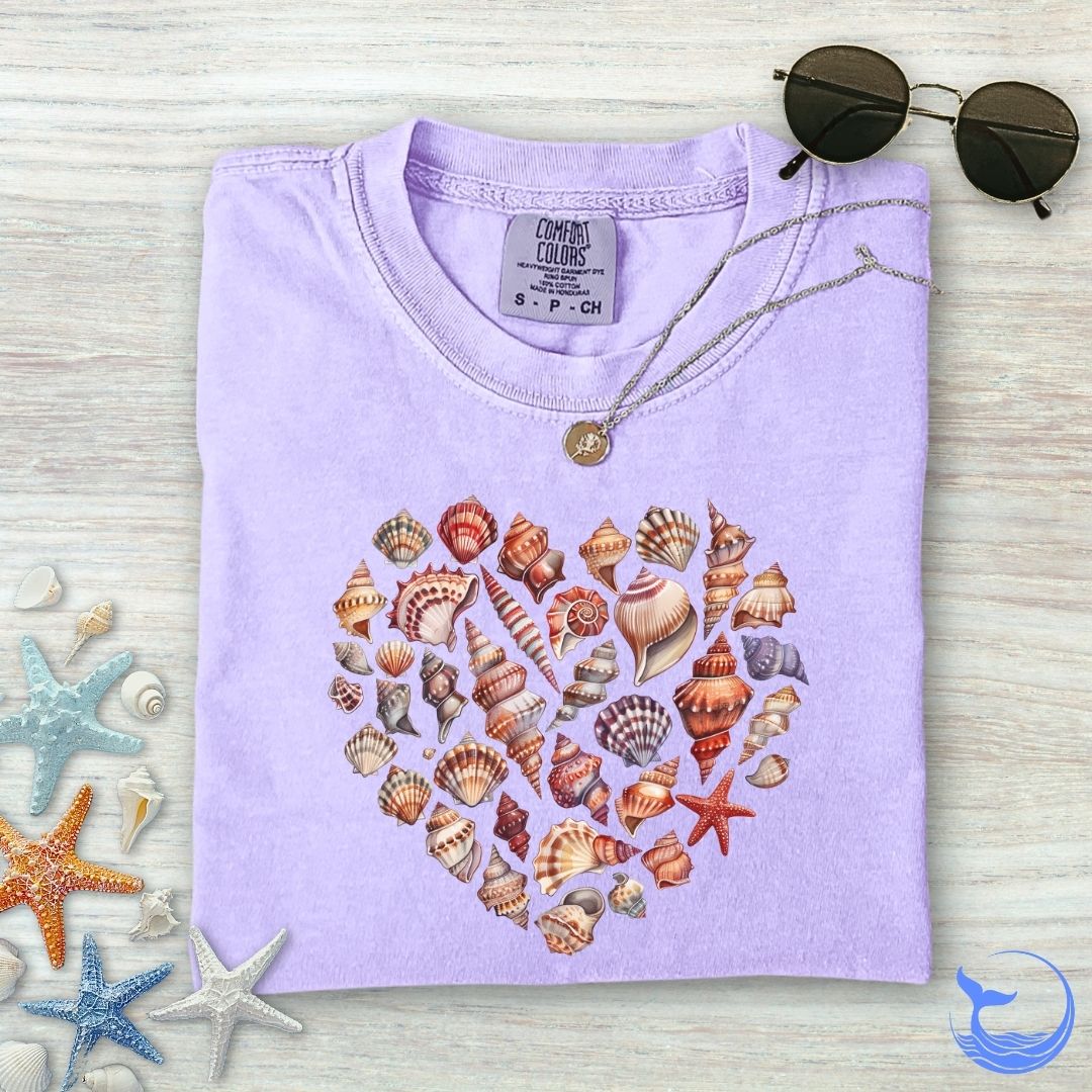 Heart Of Shells Comfort Colors T-Shirt