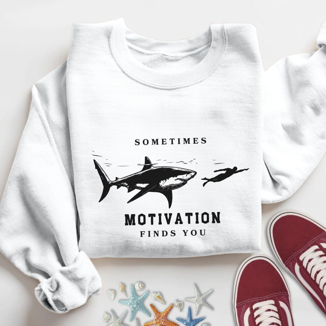 Motivation Finds You Sweatshirt